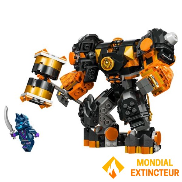 Lego - Jeux de construction Ninjago - ROBOT ELEMENT TERRE