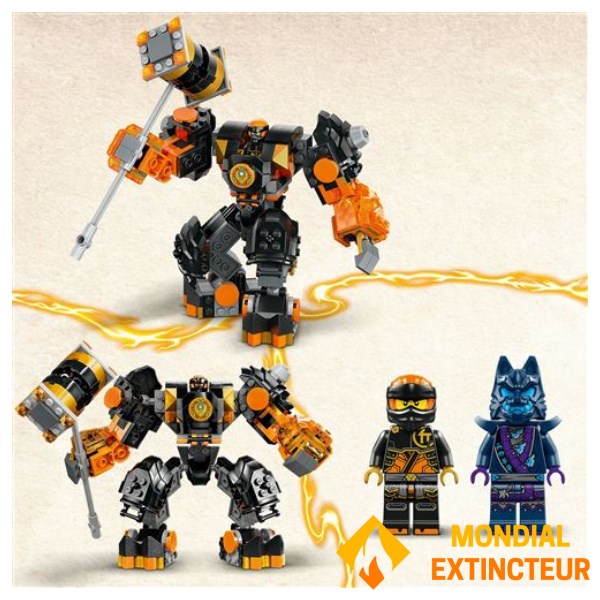 Lego - Jeux de construction Ninjago - ROBOT ELEMENT TERRE