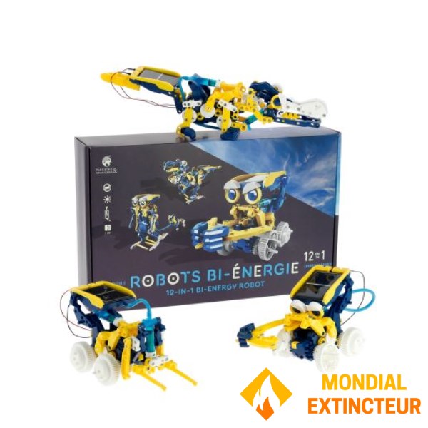 Nature et decouvertes - Jeux de construction Robots bi-énergie