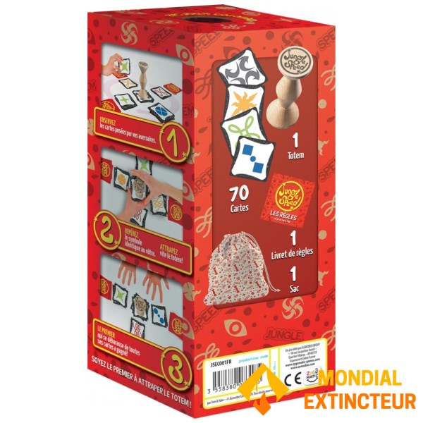 Asmodee - Jeux de société  Jungle Speed eco