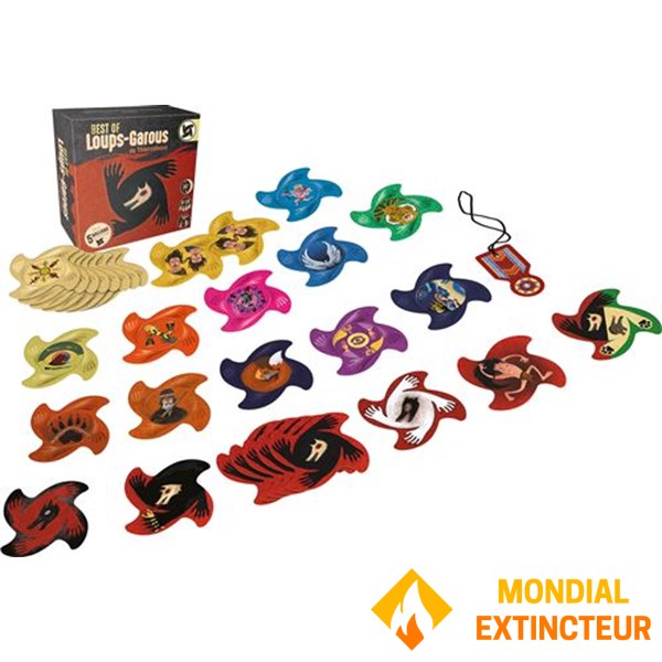 Asmodee - Jeux de société Loups garous best of