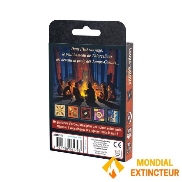 Asmodee - Jeux de société  Loups-garous de Thiercelieux