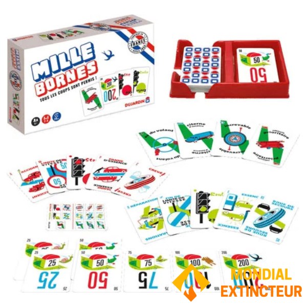 Dujardin - Jeux de société  Mille Bornes classique