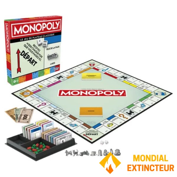 Hasbro - Jeux de société Monopoly classic