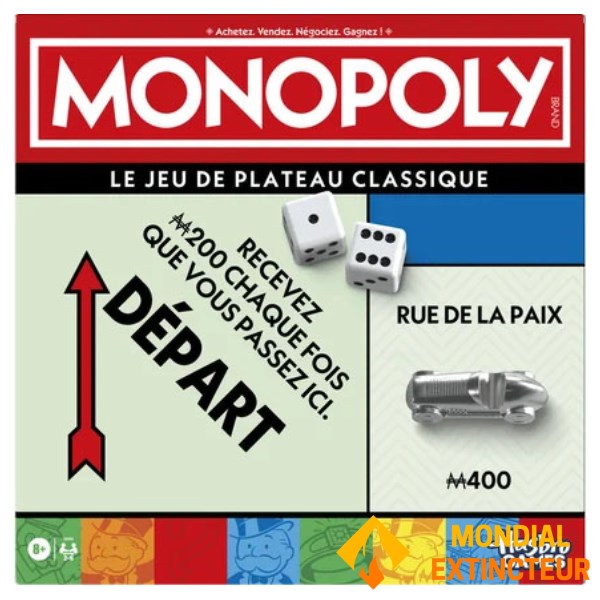 Hasbro - Jeux de société Monopoly classic