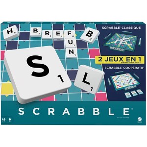 Mattel - Jeux de société  Scrabble - Refresh