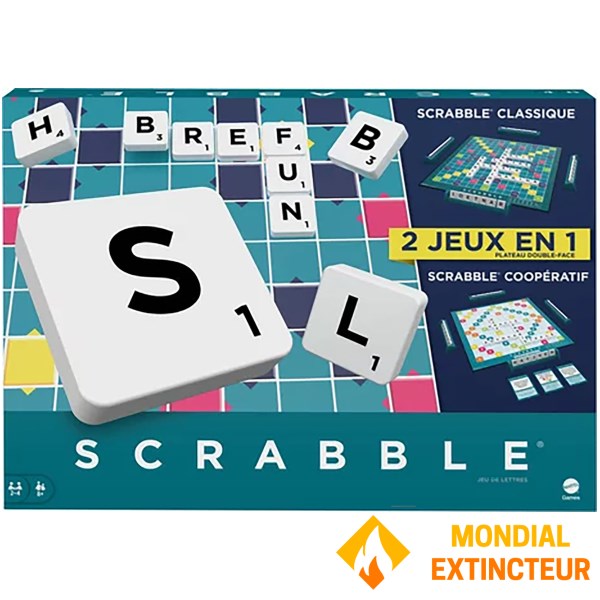 Mattel - Jeux de société  Scrabble - Refresh