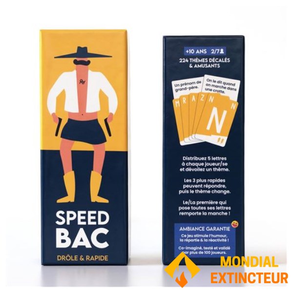 WDK - Jeux de société Speed Bac