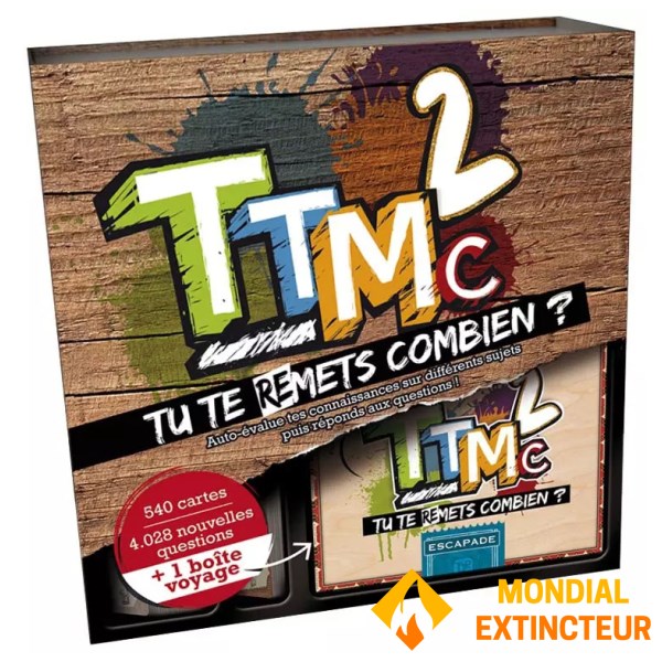 WDK - Jeux de société TTMC 2 - TU TE RE-METS COMBIEN ?