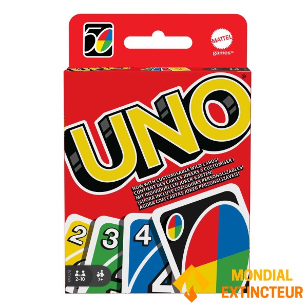 Mattel - Jeux de société UNO classique