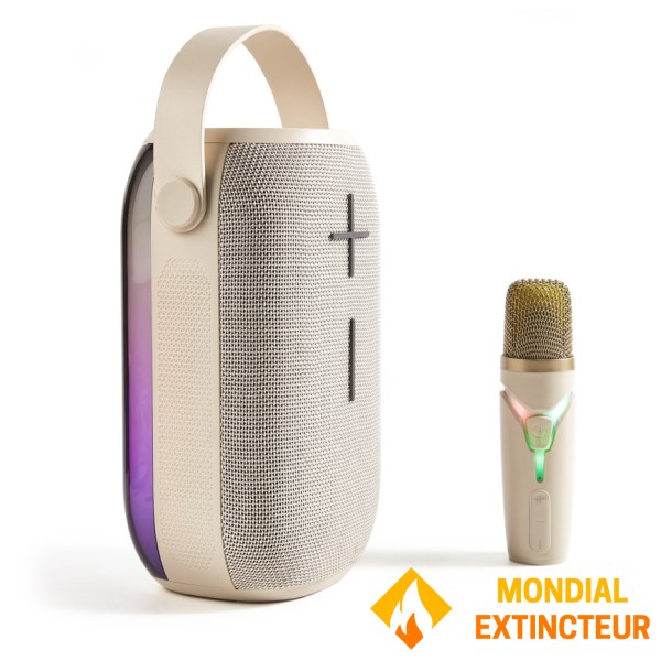 Livoo - Karaoké portable sans fil Bluetooth®