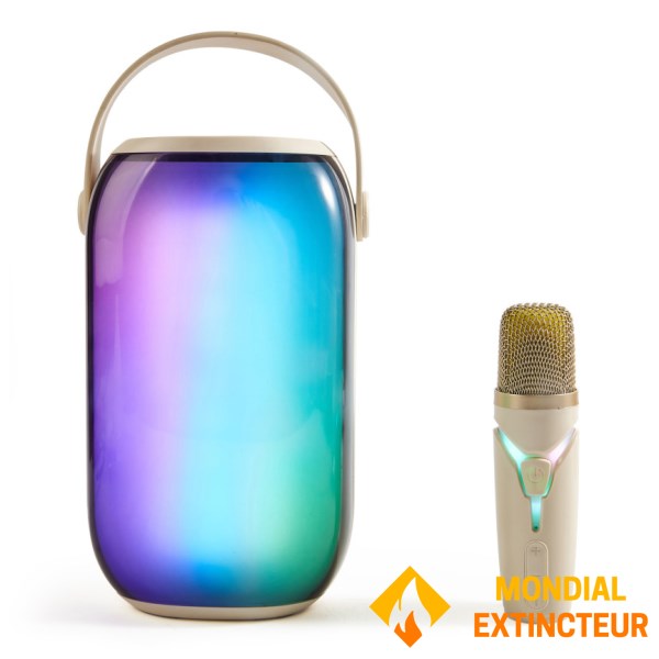 Livoo - Karaoké portable sans fil Bluetooth®