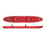 Toad - Kayak modulable Falcon Duo - 2 places - Rouge
