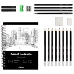 Livoo - Kit de dessin  19 pièces