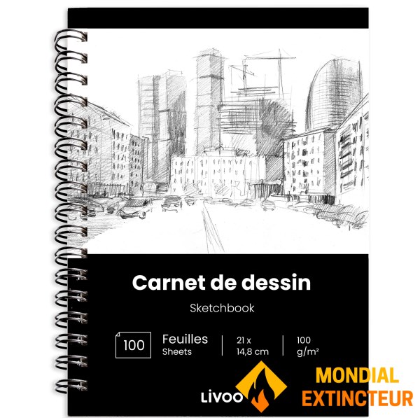 Livoo - Kit de dessin  19 pièces