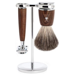 Muhle - Kit de rasage 3 pièces Rytmo frêne
