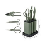 Fiskars - Kit de taille  3 outils avec support Plant care 