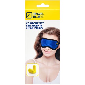 Travel Blue - Kit de voyage Masque de sommeil+ bouchons d’oreille