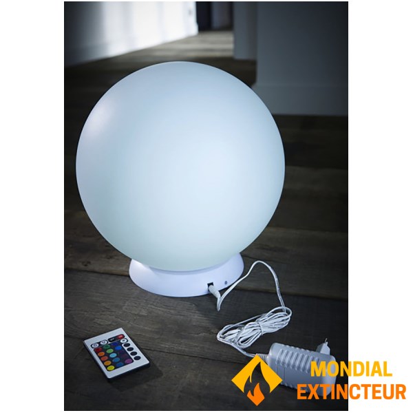 Wilsa - Lampe Boule Lumineuse Ronde - Taille 40 cm