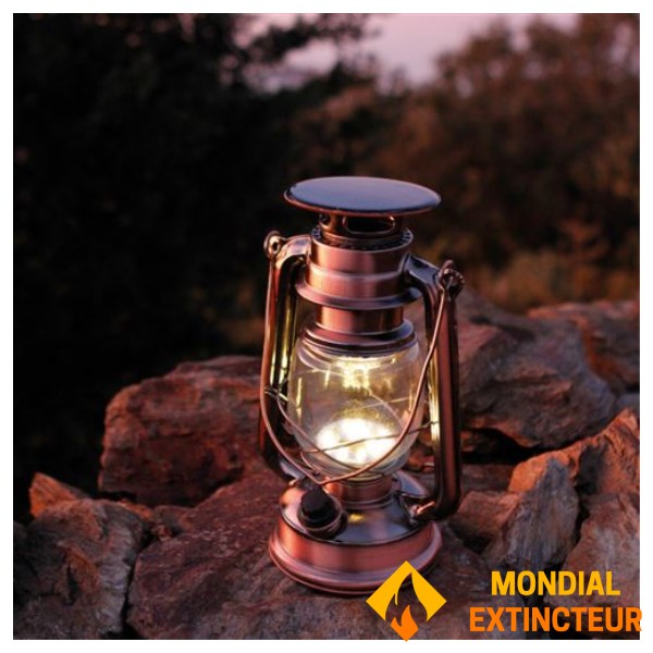 Nature et decouvertes - Lampe extérieur Tempête solaire /USB