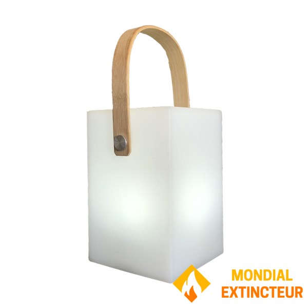 Wilsa - Lampe à poser Lisboa cubique 