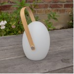 Wilsa - Lampe de table Faro ovale LED