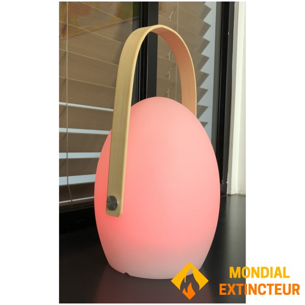 Wilsa - Lampe de table Faro ovale LED