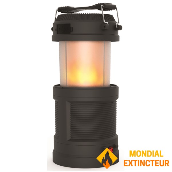 Nebo - Lanterne Rechargeable Big Poppy - Noir