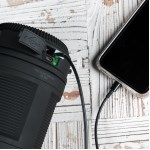 Nebo - Lanterne Rechargeable Big Poppy - Noir