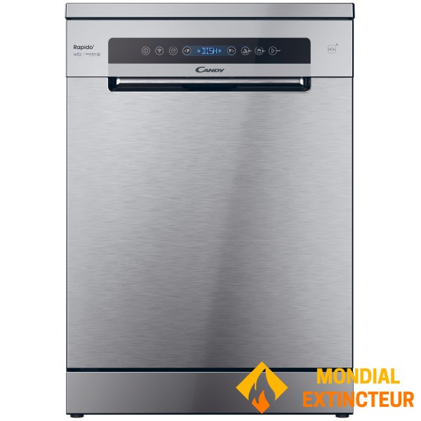 Candy - Lave vaisselle 60 cm inox