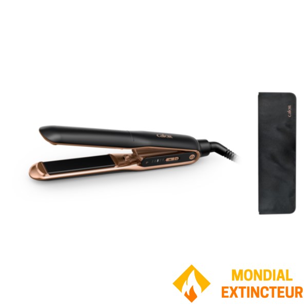 Calor - Lisseur Thermo Care  Noir / Cuivré