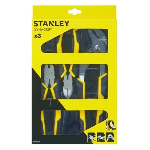 Stanley - Lot de pinces X3 MULTIPRISE - UNIVERSELLE - COUPANTE