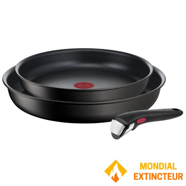 Tefal - Lot de 2 poêles Ingenio Eco Resist 3 pièces 