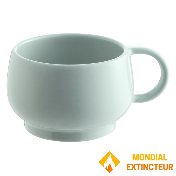 Degrenne - Lot de 6 tasses à café Empileo 10 cl vert amande