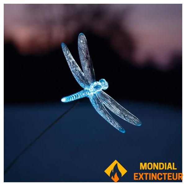 Nature et decouvertes - Luminaire solaire Libellule sur pique