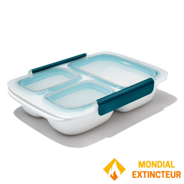 Oxo - Lunch box 3 compartiments 970ml