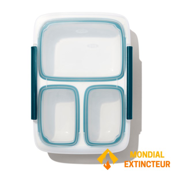 Oxo - Lunch box 3 compartiments 970ml