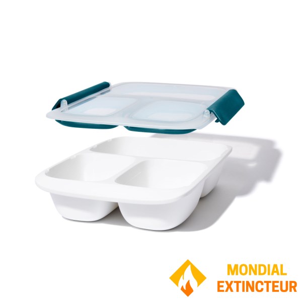 Oxo - Lunch box 3 compartiments 970ml