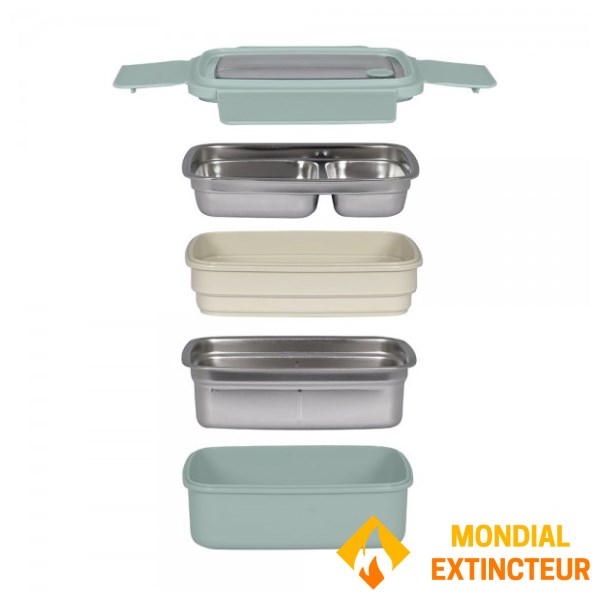 Livoo - Lunch box isotherme vert