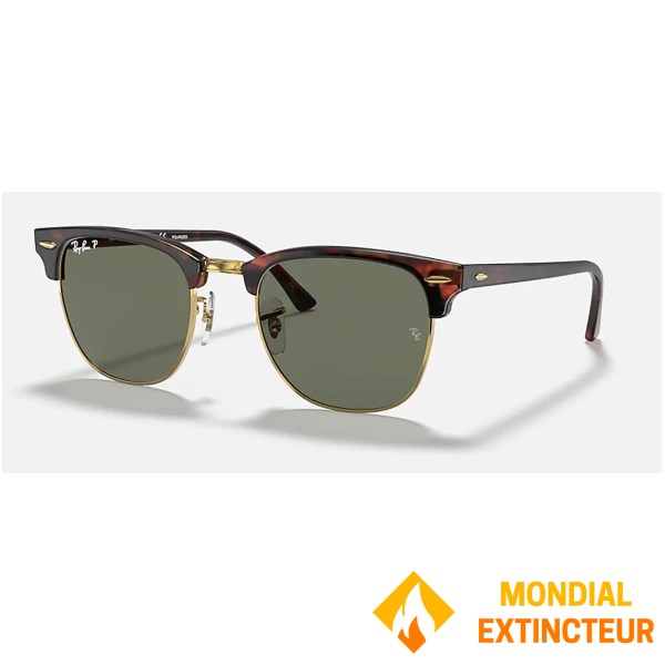 Rayban - Lunettes de soleil Clubmaster Red Havana