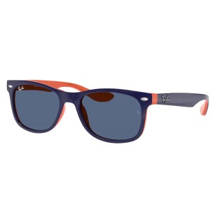 Rayban - Lunettes de soleil for Kids RJ9052S Blue on orange