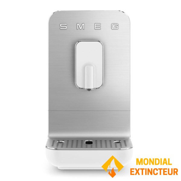 Smeg -  Machine à café broyeur Années 50 - blanc mat