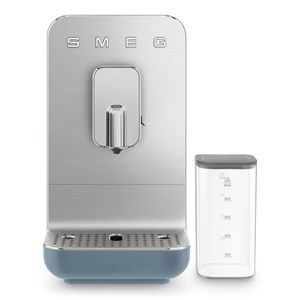 Smeg - Machine à café broyeur Collezione - Bleu orage mat