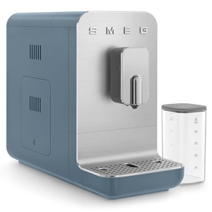 Smeg - Machine à café broyeur Collezione - Bleu orage mat