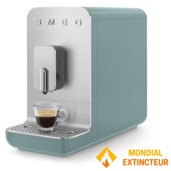 Smeg - Machine à café broyeur Collezione - Vert émeraude