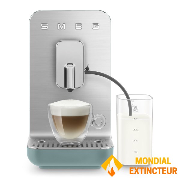 Smeg - Machine à café broyeur Collezione - Vert émeraude