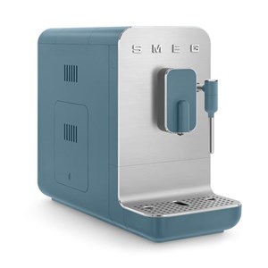Smeg - Machine à café broyeur Expresso bleu orage mat