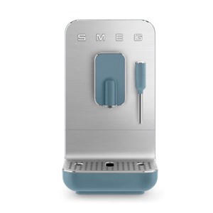 Smeg - Machine à café broyeur Expresso bleu orage mat