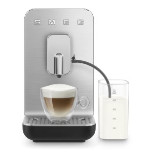 Smeg - Machine à café broyeur Expresso Collezione - noir mat