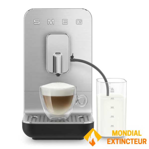 Smeg - Machine à café broyeur Expresso Collezione - noir mat